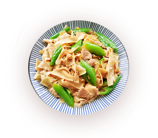 Spicy Pepper & Bean Curd 尖椒干豆皮