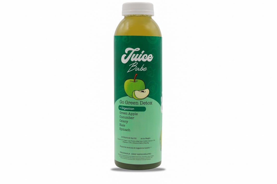 Go Green Detox 16oz bottle