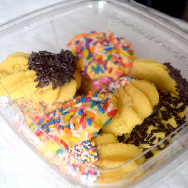Sugar sprinkle cookies (1/2 lb)
