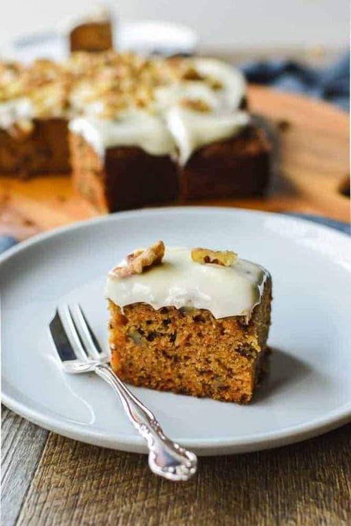 Carrot Cake Square
