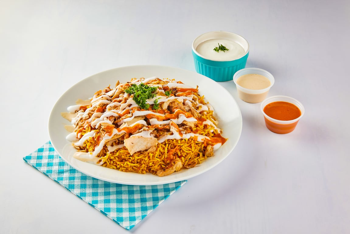 Chicken Shawarma on Rice