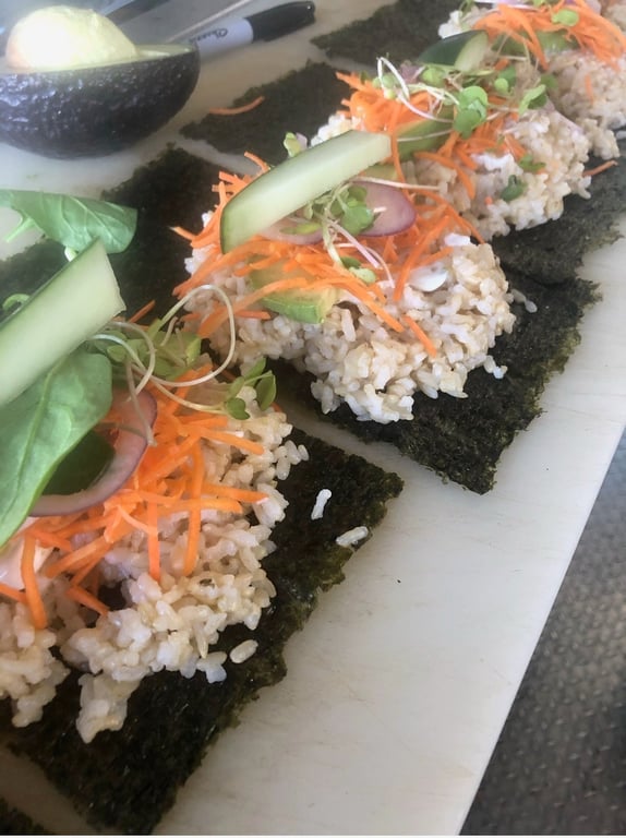 Veggie Handrolls* (PB)