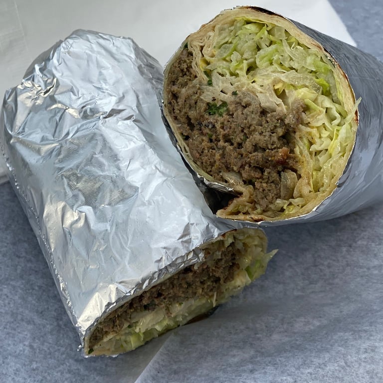 Kufta Kabob Wrap