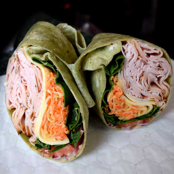 Little Midnight (Turkey Pastrami Wrap)