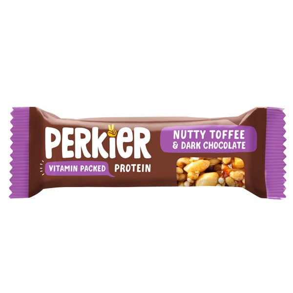 Perkier - Nutty Toffee & Dark Choc Peanut Bar