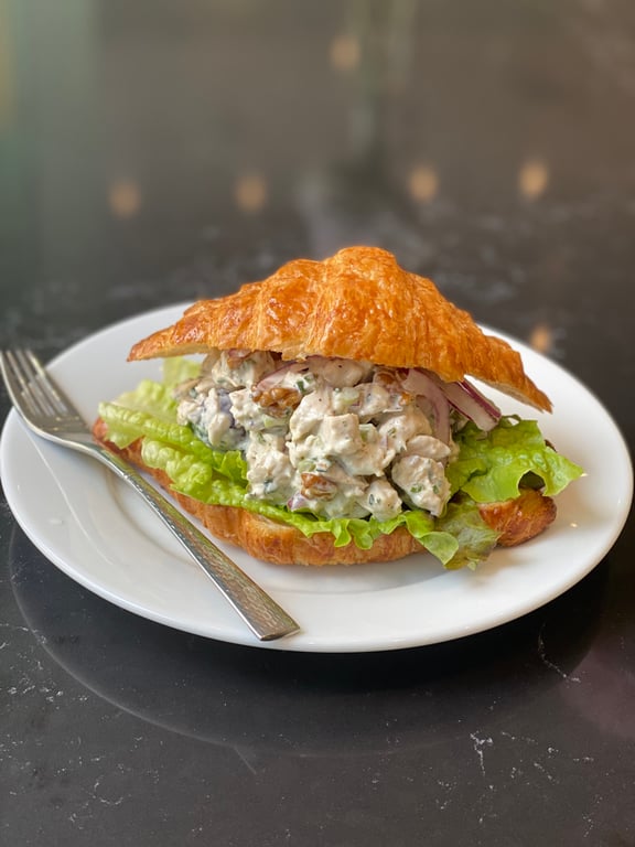 Chicken Salad Croissant Sandwich