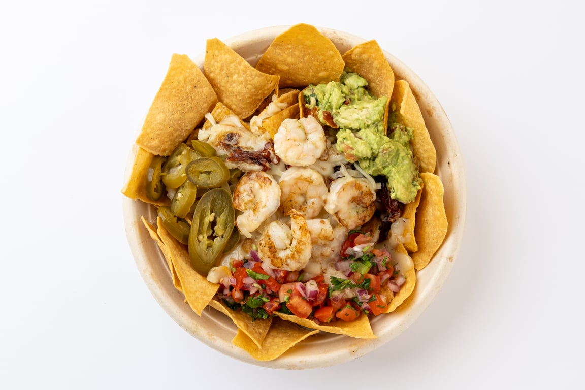 Grilled Shrimp Nachos