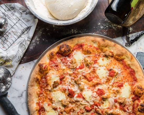 Sausage and Onion Pizza