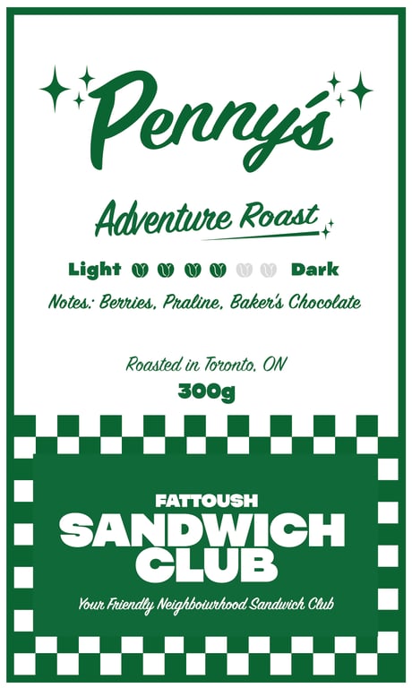 Penny's Adventure (Medium) Roast - Whole Coffee Beans