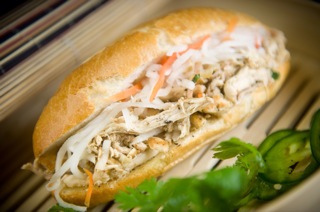 Ginger Chicken Banh Mi