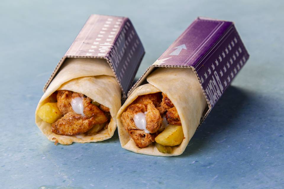Shish Tawook Wrap