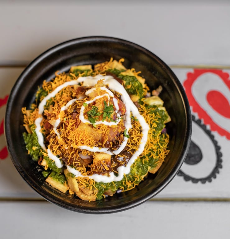 Aloo Papri Chaat