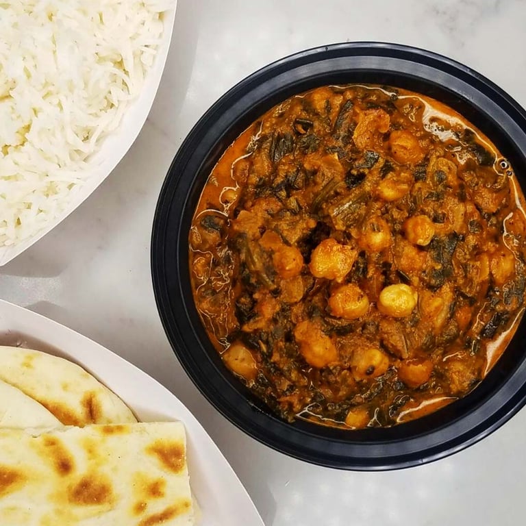 Saag Channa Curry