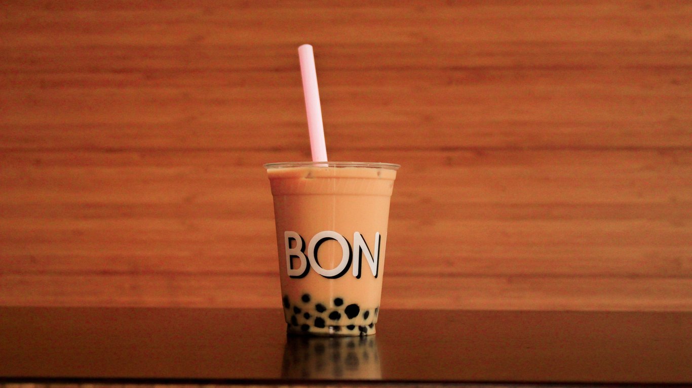milk bubble tea