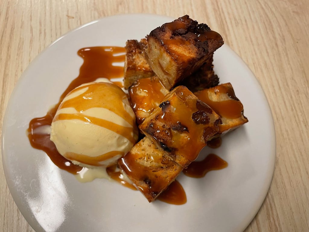 Rum And Rasin Bread Pudding