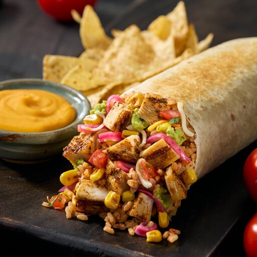 Fan Fav Chicken Burrito