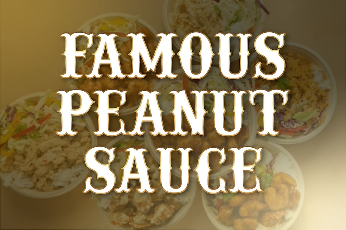 Famous Peanut Sauce