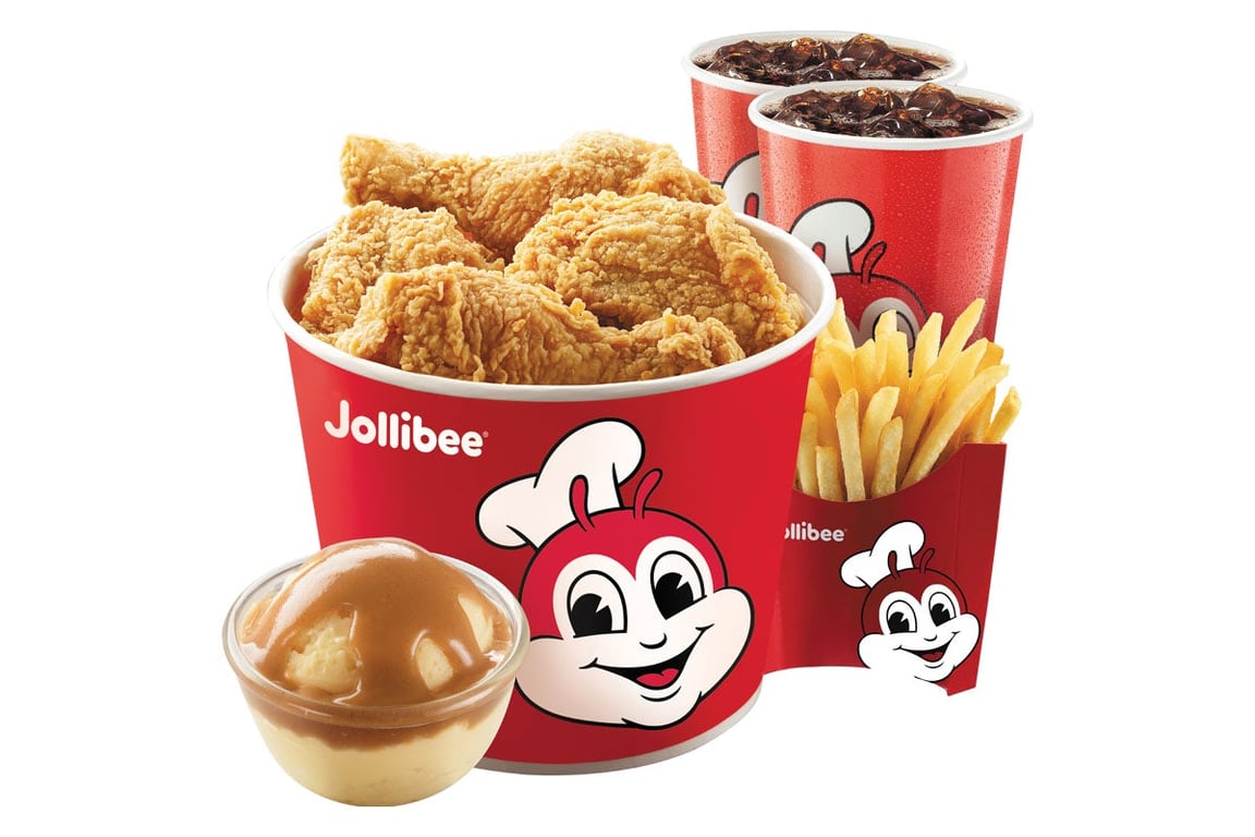 6pc Jolly Crispy Chicken Meal Deal