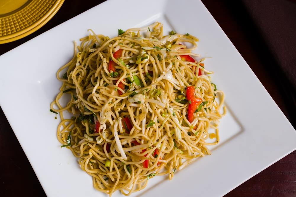 Vegetable Hakka Noodles