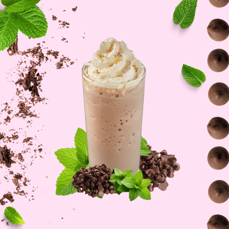 Mint Chocolate Chip Frosticcino
