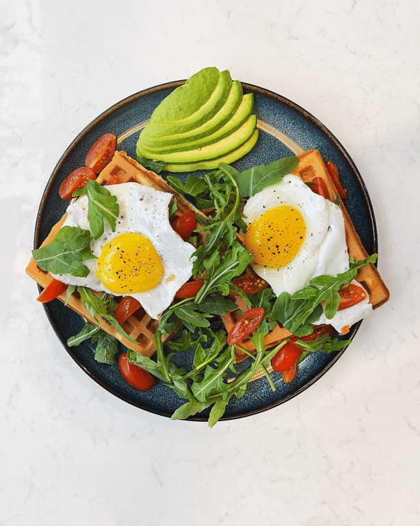 Sunny Side-Up Waffle