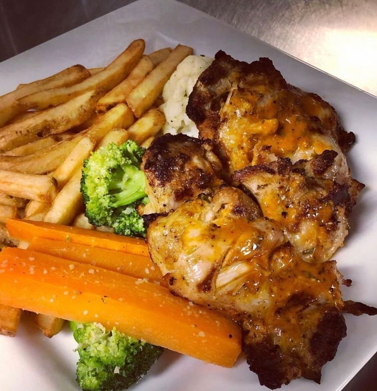 Spiced Rub Chicken Dinner 