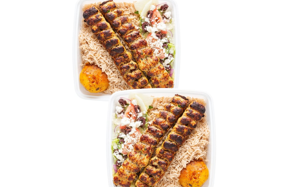 **TWO** Chicken Kofta plates