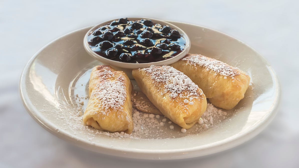 Blueberry Blintzes