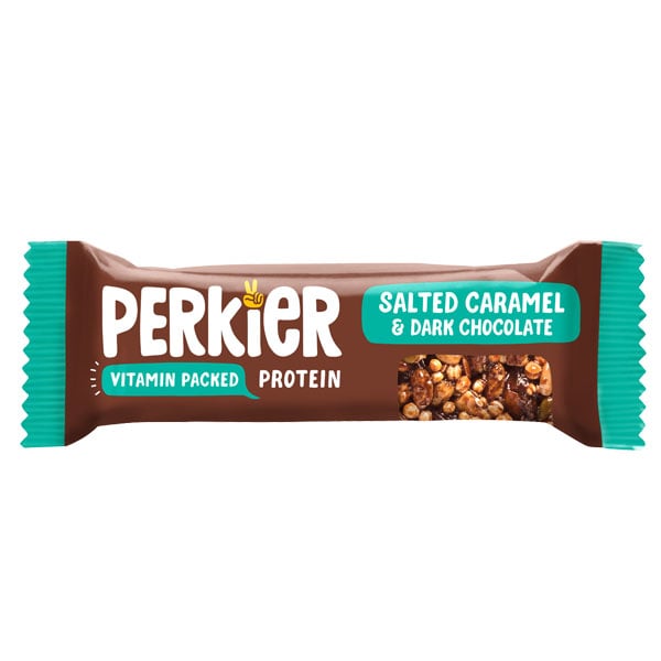 Perkier - Salted Caramel & Dark Choc Peanut Bar