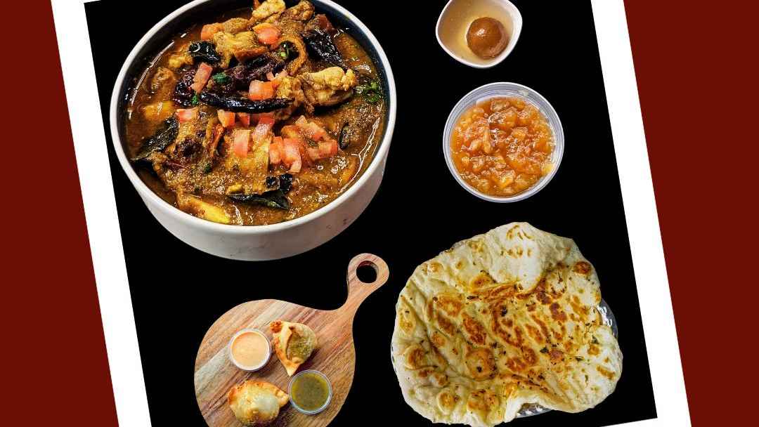 * Chicken Madras {Curry Combo}