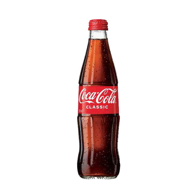 B - Coke (bottle)