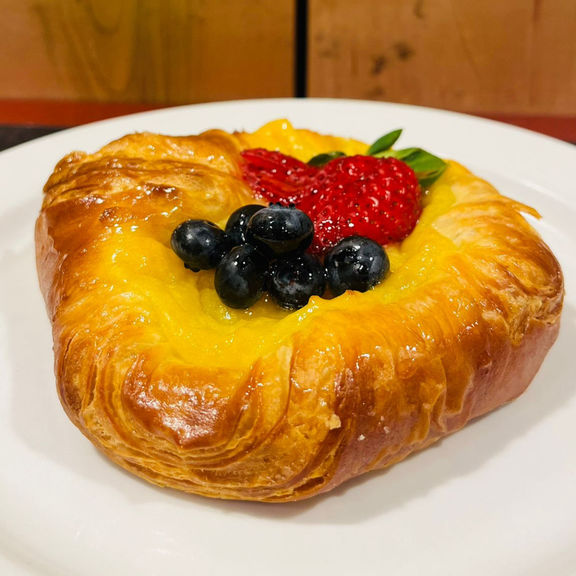 Fruit Custard Danish