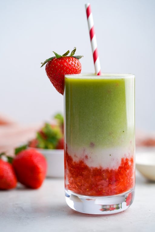 Strawberry Matcha