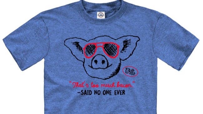 Too Much Bacon Youth Tee
