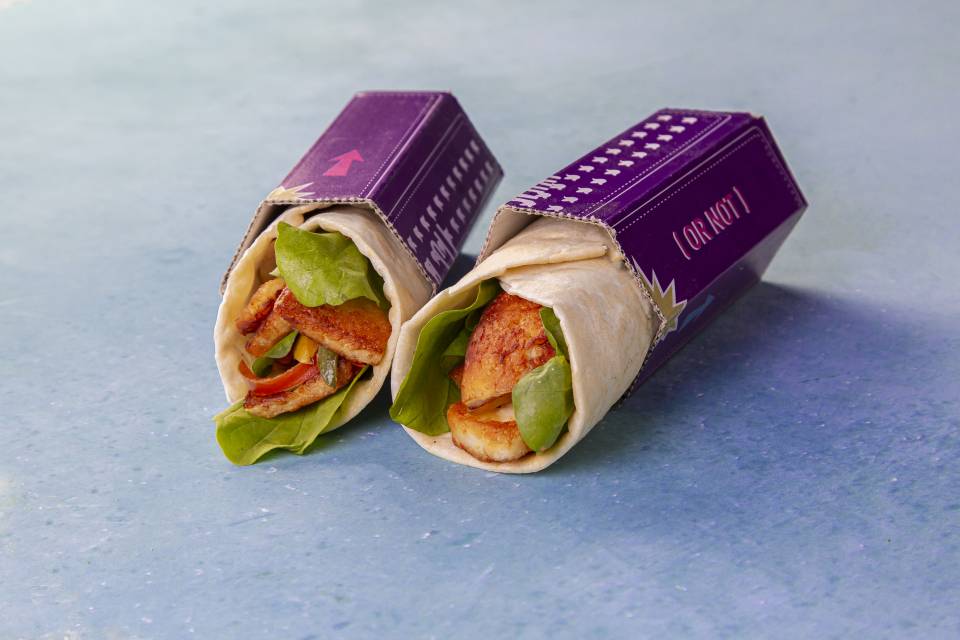 Halloumi Wrap