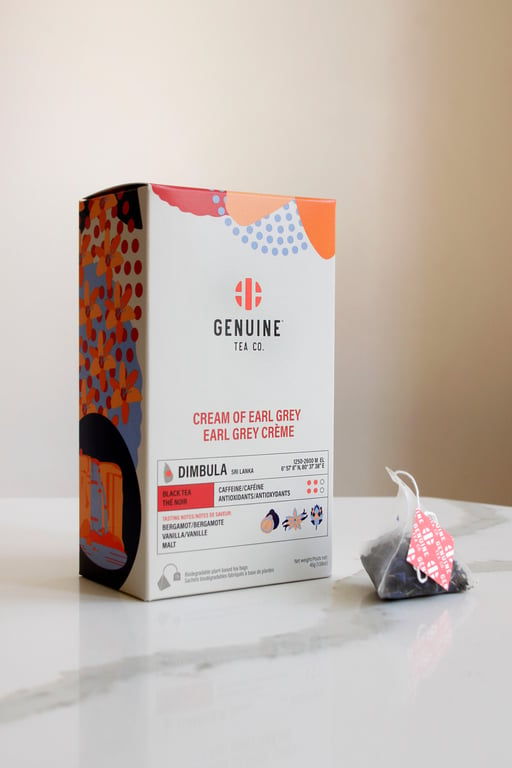 Cream of Earl Grey Tea Bags Box