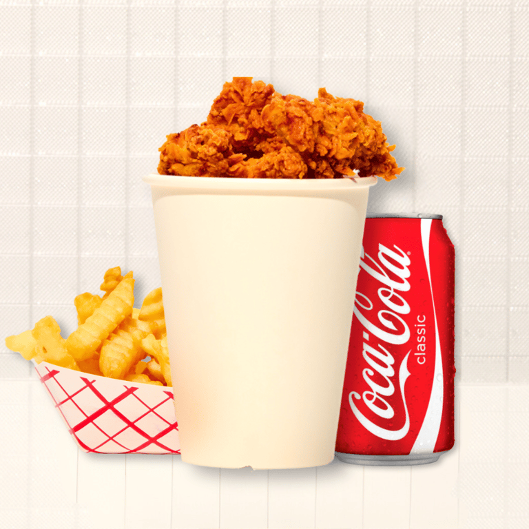 Popcorn Chicken Combo