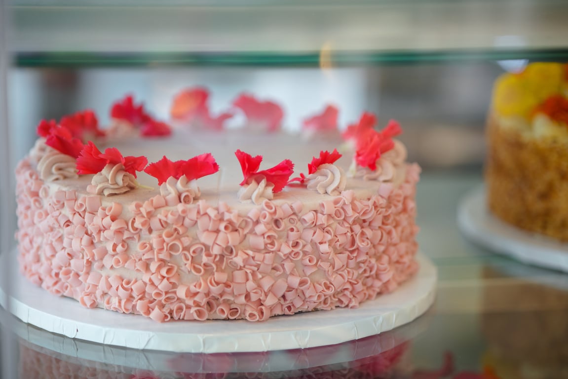 Strawberry Ricotta Cake