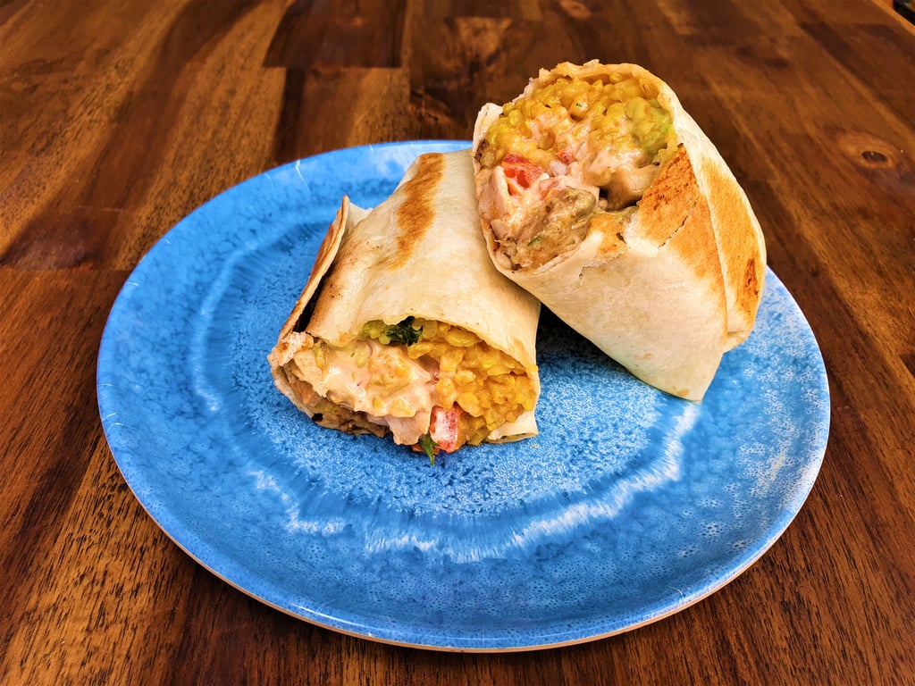 Chipotle chicken burrito