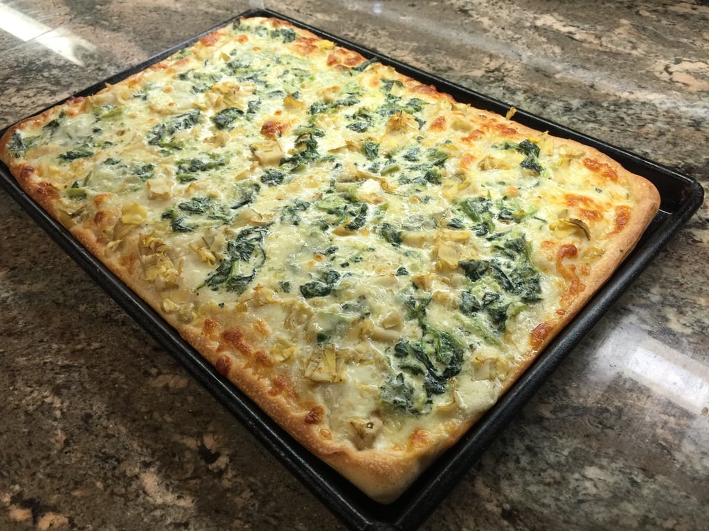 Artichoke and Spinach Pie - Focaccia Pie