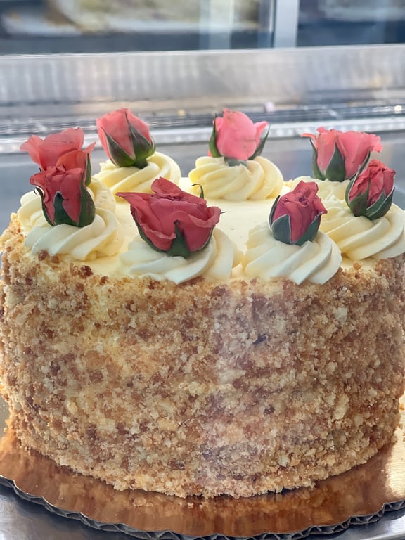 Passion Fruit Ricotta Cake