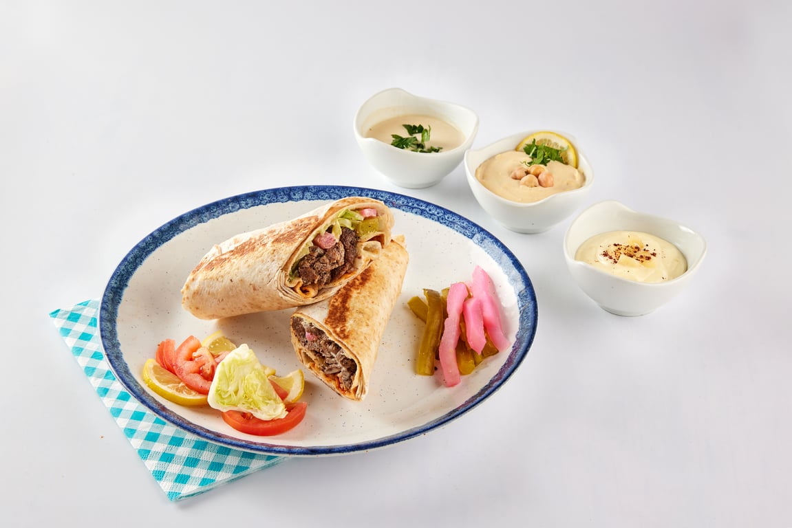 Beef Shawarma Wrap