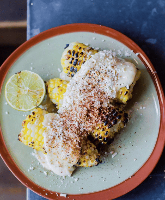 GRILLED STREET CORN