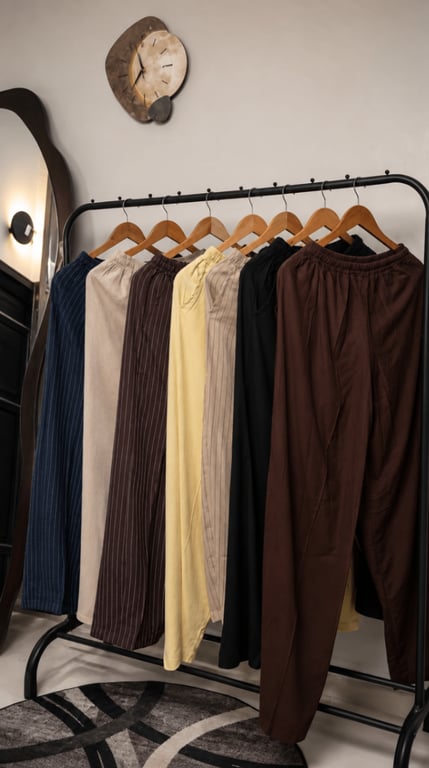 Unisex linen pants