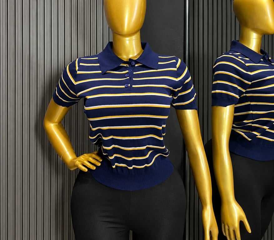 Marvie stripe top