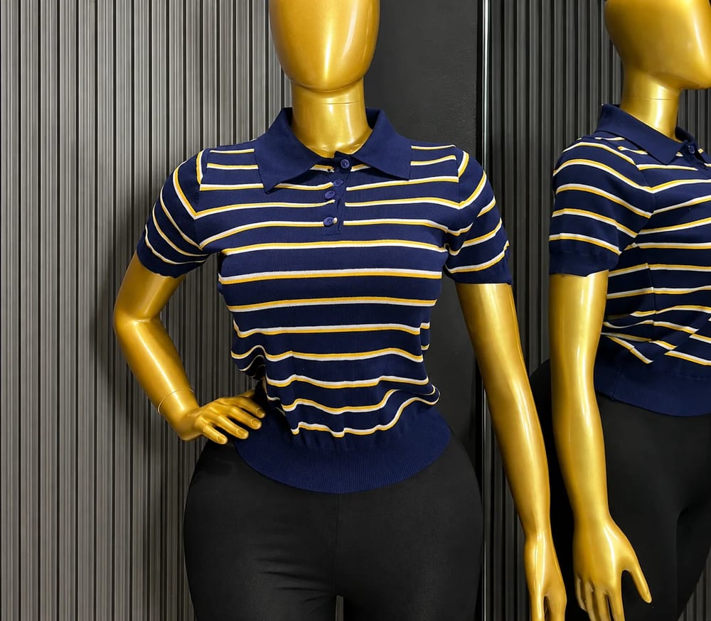 Marvie stripe top