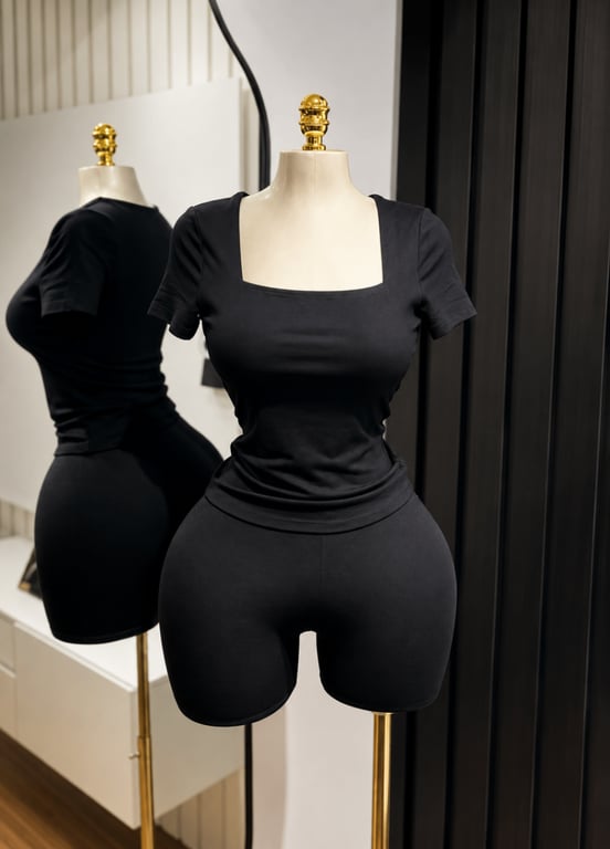 Luxury Square Neck