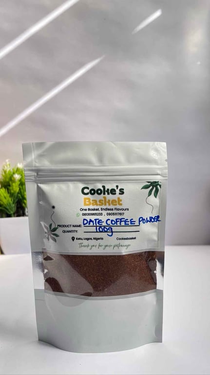 Date Seed Coffee Powder