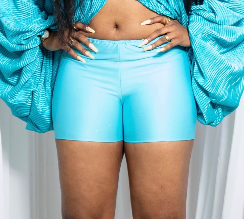 Mirage shorts in teal