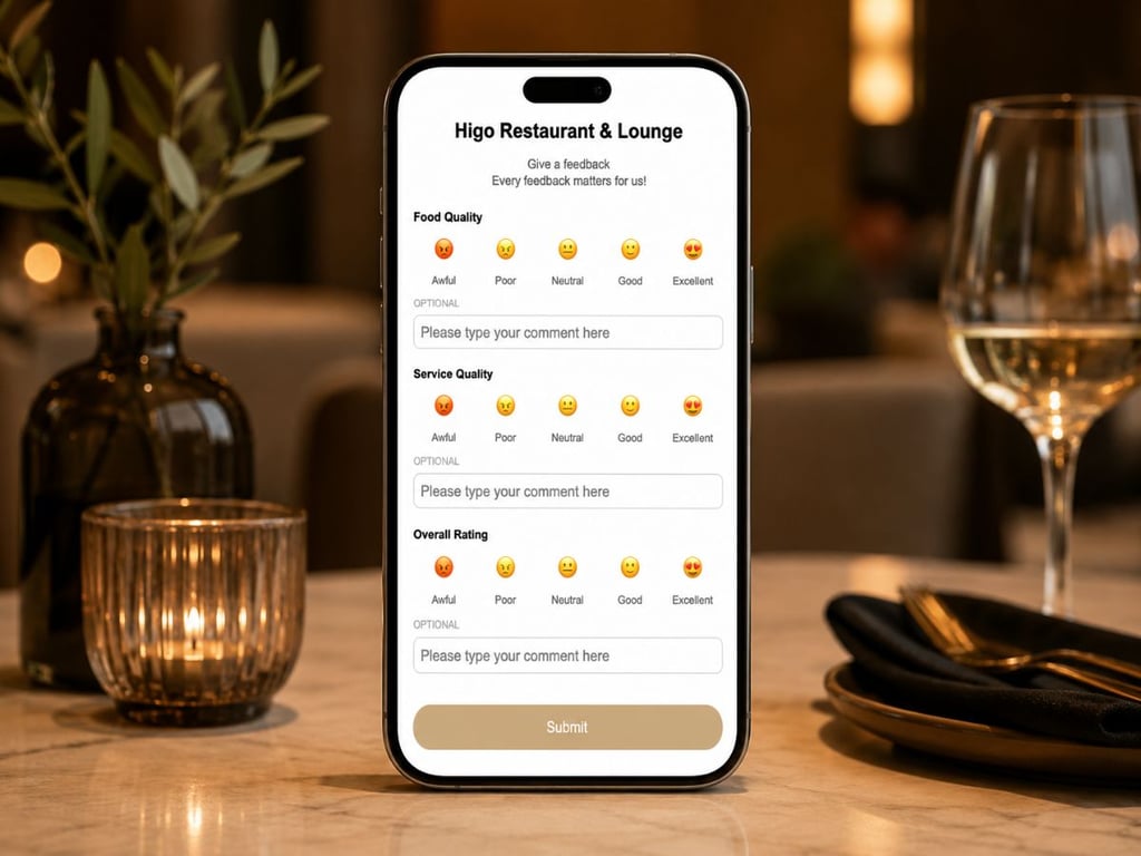 One connected digital experience for a fine-dining restaurant